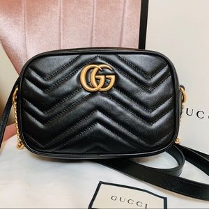 Gucci Marmont Mini Camera Crossbody/Shoulder Bag